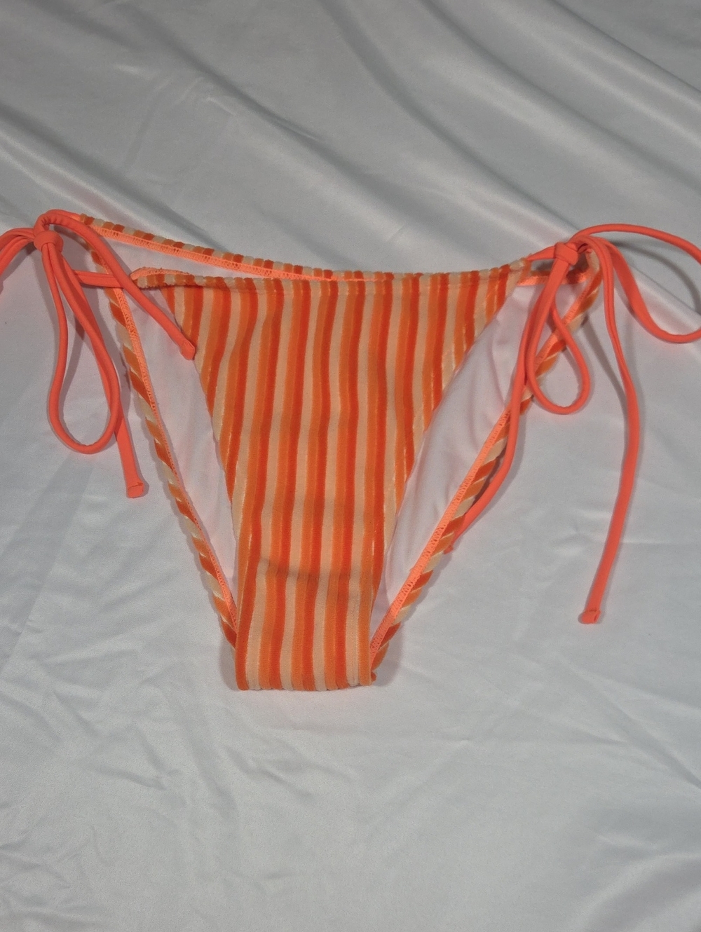 Fashion Nova Jasmine 2 Stripe Terry Bikini Bottom Size XL